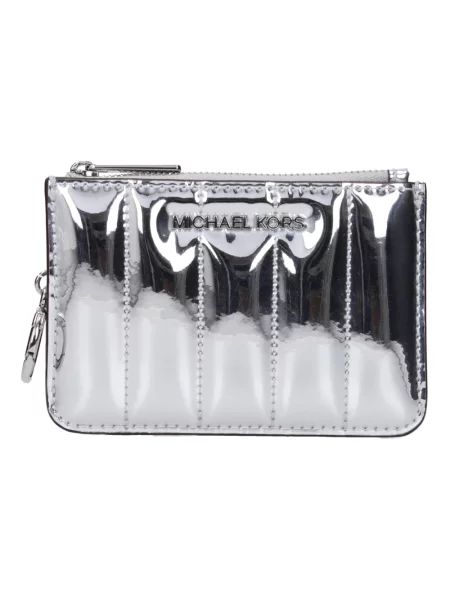 Portfel Michael Kors skórzany szary