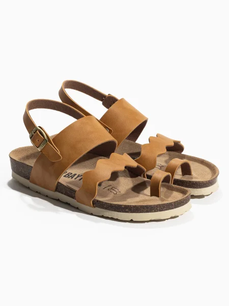 Bayton Sandale MAJORELLE deschis maro