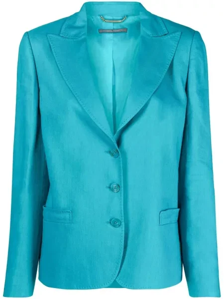 Sacou Alberta Ferretti albastru