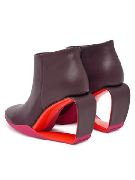 Čizme United Nude Mobius Ankle Bootie Hi ljubičasta