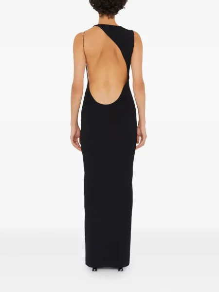 Rochie maxi Christopher Esber de costum negru