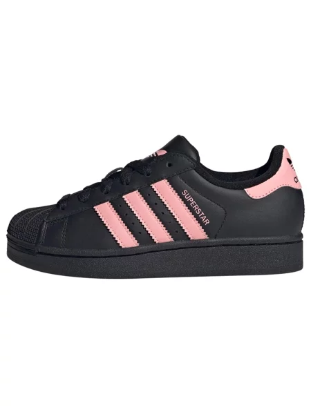 Παπούτσια adidas Superstar II Kids Core Black/ Glow Pink/ Core Black 5 μαύρο