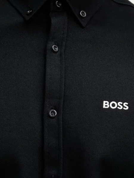 Рубашка Boss Green зеленая