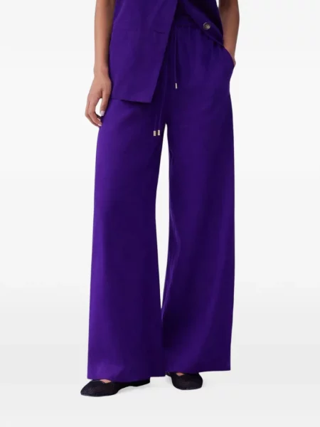 Pantaloni Liu Jo cu cordon violet