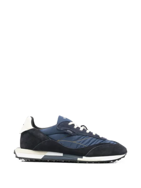 Sneakerși Ghōud din piele de căprioară albastru