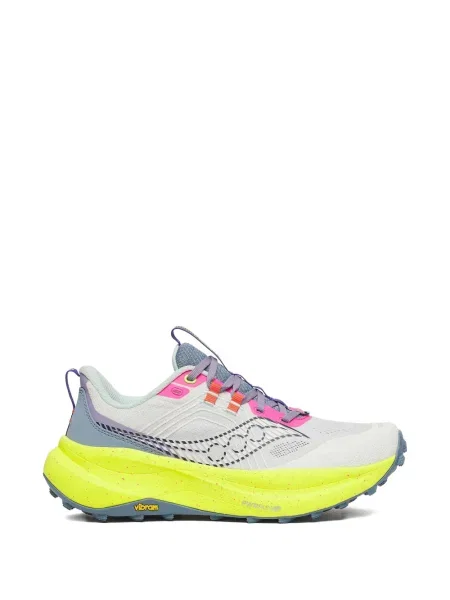Sneakerși Saucony cu șireturi din dantelă alb