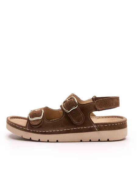 RYŁKO Sandale închis maro