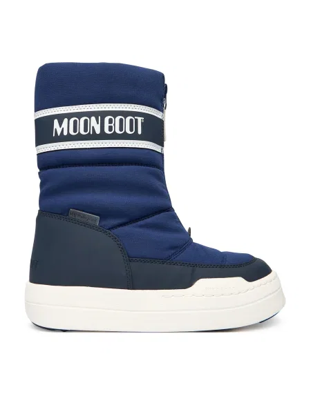 Snehule Moon Boot Jr Park Zip High Wp D Tmavomodrá