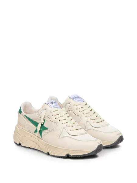 Кожени бягане обувки за бягане Golden Goose Running Sole зелено