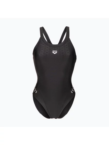 Costum de baie întreg pentru femei arena Monoglow One Piece black multi/black negru