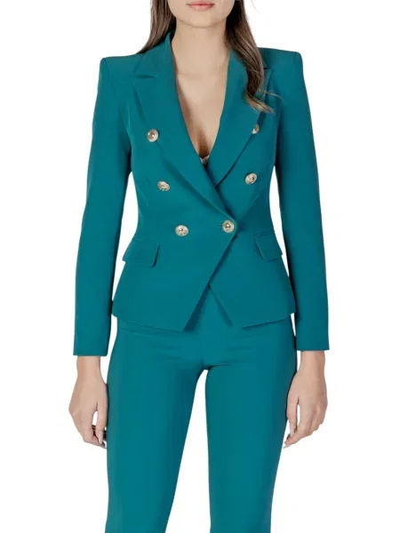 Marynarka Rinascimento z długim rękawem niebieska