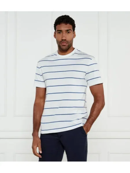 Calvin Klein póló férfi mintás fehér