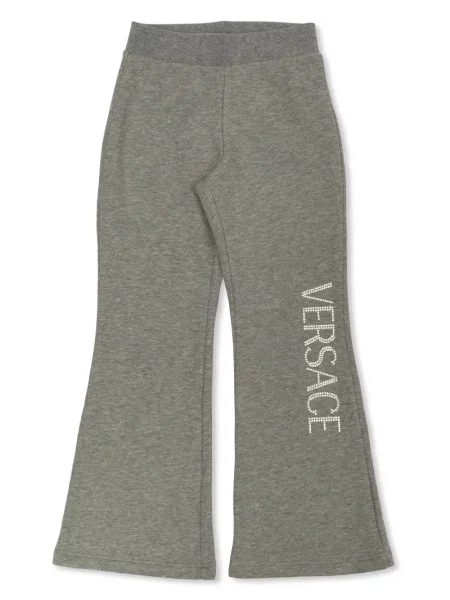 Spodnie dziecięce Versace szare