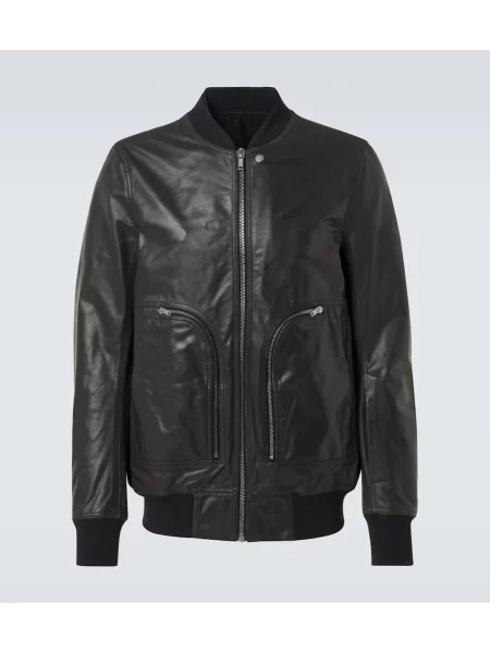 Geanta de piele Rick Owens negru