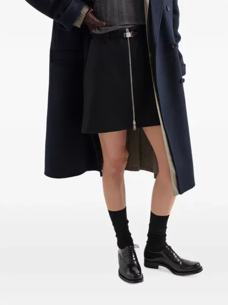 Fustă Prada de lână negru