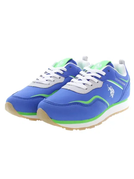 Polo U.s Polo Assn. z nadrukiem wsuwane niebieskie