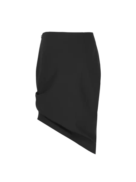 Spódnica midi Carolina Herrera wełniana czarna