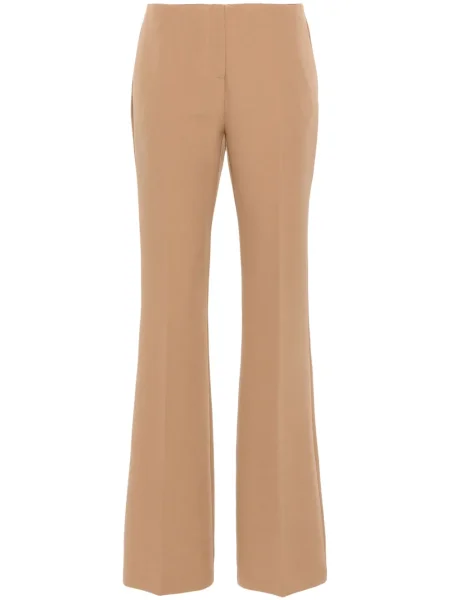 Pantaloni Ermanno Firenze cu broderie maro