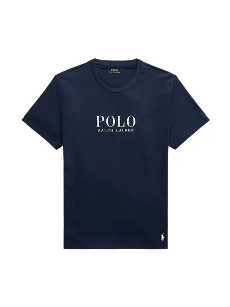 Piżama Polo Ralph Lauren klasyczna niebieska