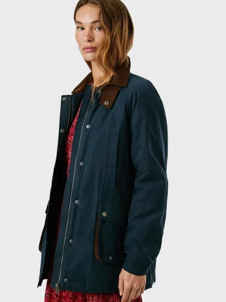 Джинсова куртка Pepe Jeans синя