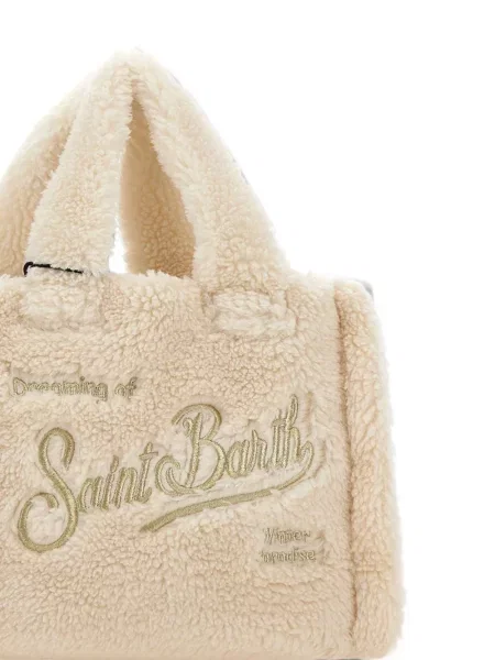 Torba Mc2 Saint Barth typu teddy biała