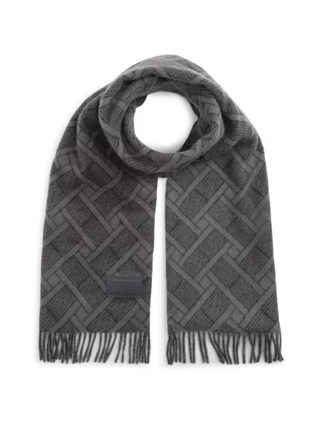 Tommy Hilfiger Sál Sötétszürke szürke