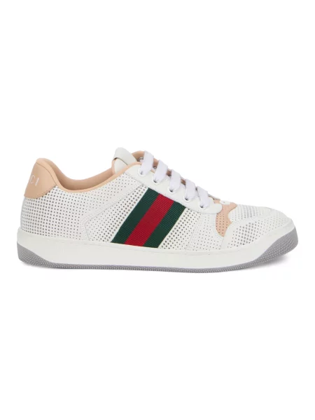 Sneakersy Gucci Screener skórzane białe