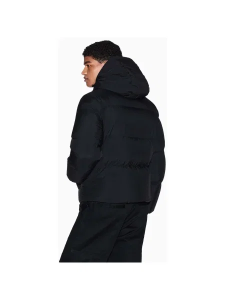 Geacă cu puf Armani Exchange negru