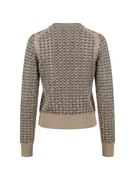 Lung cardigan Ermanno Scervino cu paiete