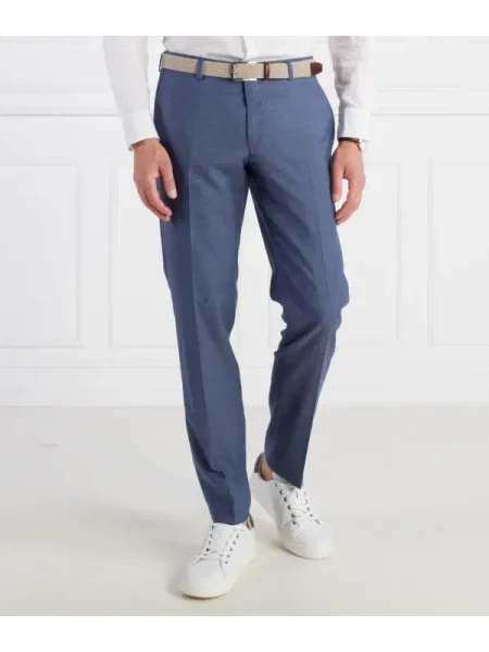 Joop! de lână pantaloni albastru