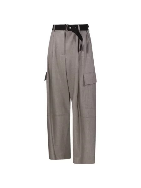 Cu centură pantaloni cargo P.a.r.o.s.h. gri