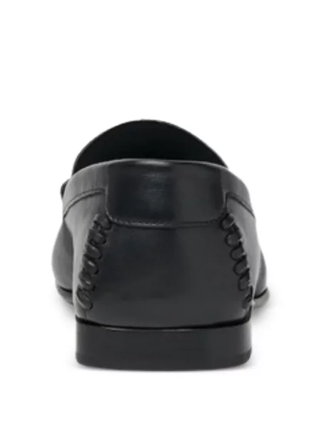Loaferice Fendi s autogramom crna