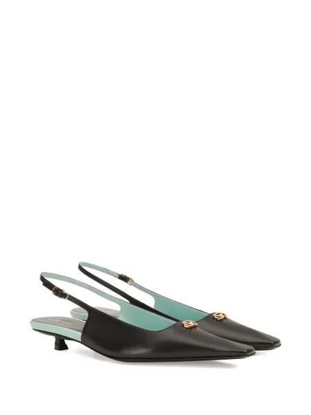 Sandale Sergio Rossi slingback negru