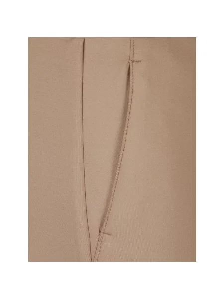 Spodnie Max Mara brązowe