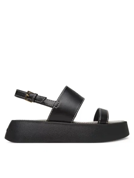 Armani Exchange Sandały czarny