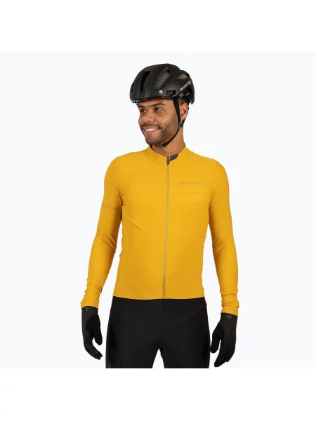 Longsleeve rowerowy Endura Pro SL II L/S mustard żółta