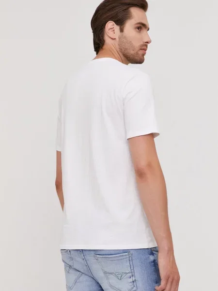 Tričko Guess s potiskem bílá