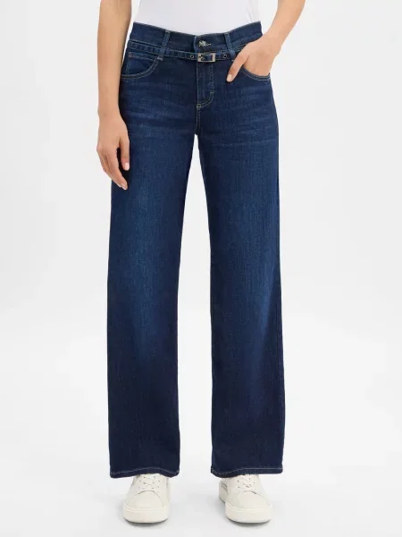 Angels Jeansy Kobiety jednolity niebieski