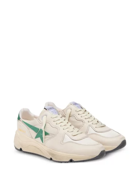 Δερμάτινη τρέξιμο παπούτσια για τρέξιμο Golden Goose Running Sole λευκό