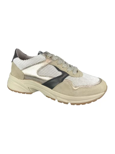 Sneakersy Dl Sport beżowe