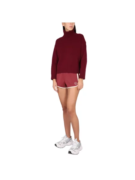 Sweter Sporty And Rich z logo fioletowy