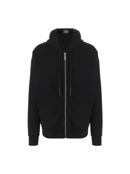 Bluza z kapturem 44 Label Group z kapturem klasyczna czarna