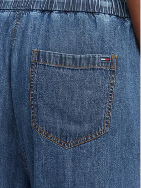 Tommy Jeans Džinsai Wide Leg mėlyna