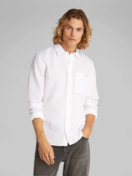 Calvin Klein Jeans Cămașă alb