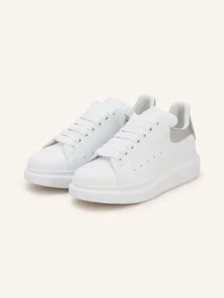 Mcqueen Sneakersy bílá/ stříbrná bílé