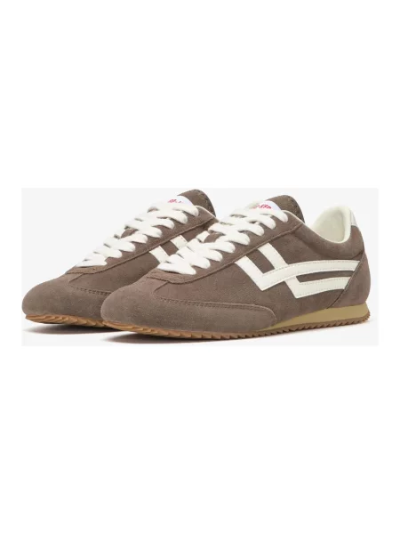 Sneakersy Pro Keds skórzane brązowe