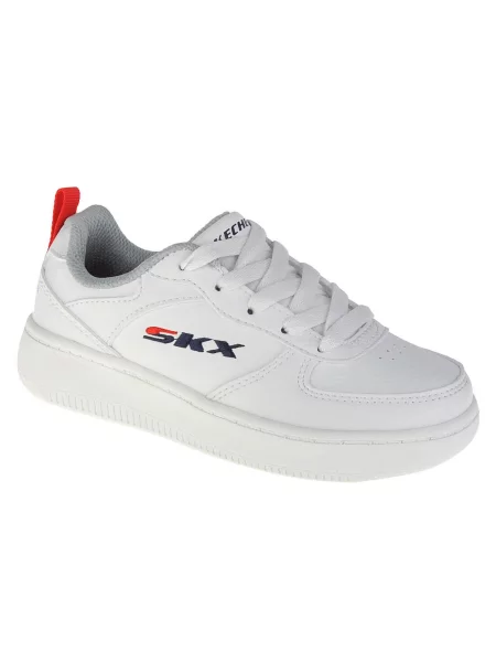 Buty sportowe Sneakersy chłopięce Sport Court 92 białe