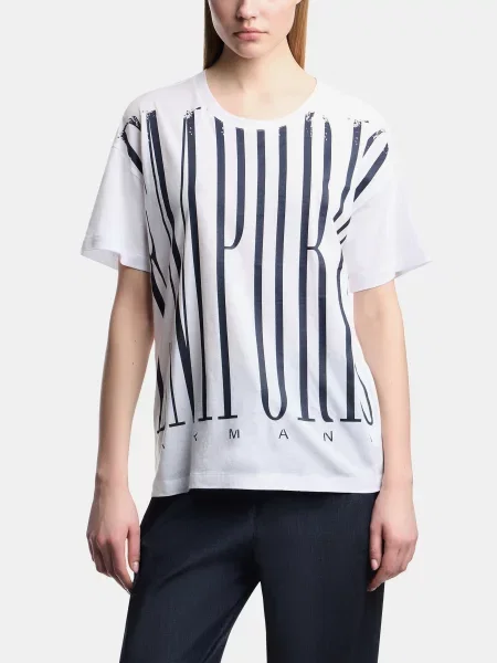 Футболка Emporio Armani білий