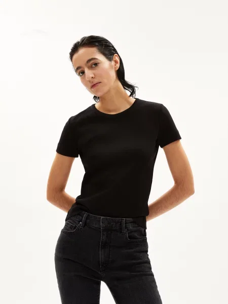 ARMEDANGELS Tricou KARDAA' negru