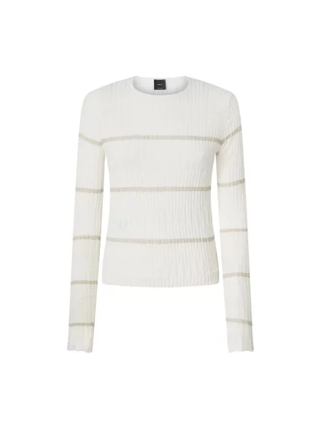 Sweter Pinko elegancki biały